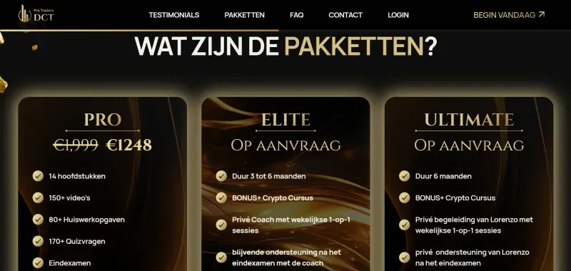 Pro Traders DCT