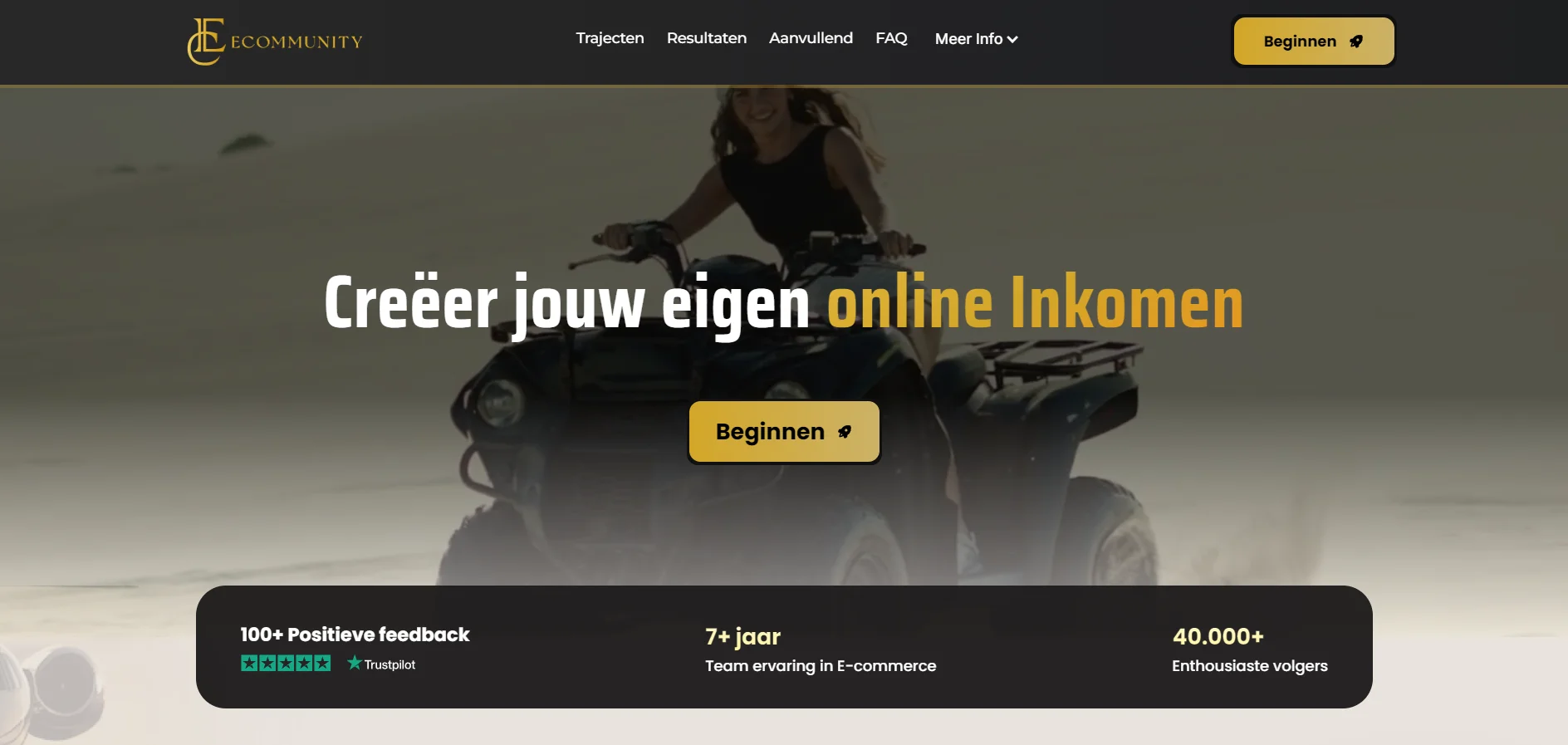 Ecommunity website by Weblyfe
