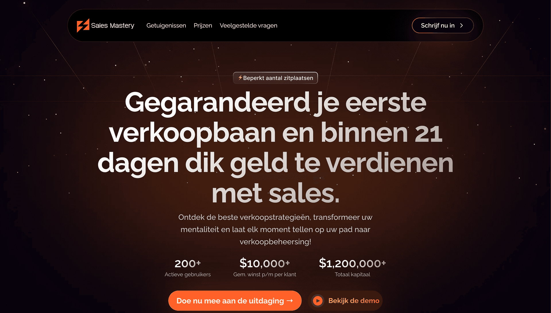 Sales Mastery project screenshot 1