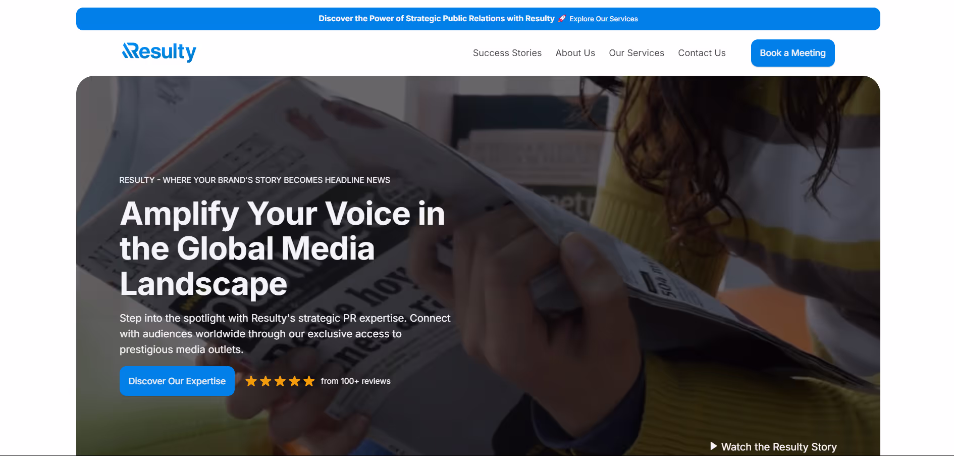 Resulty project screenshot 1