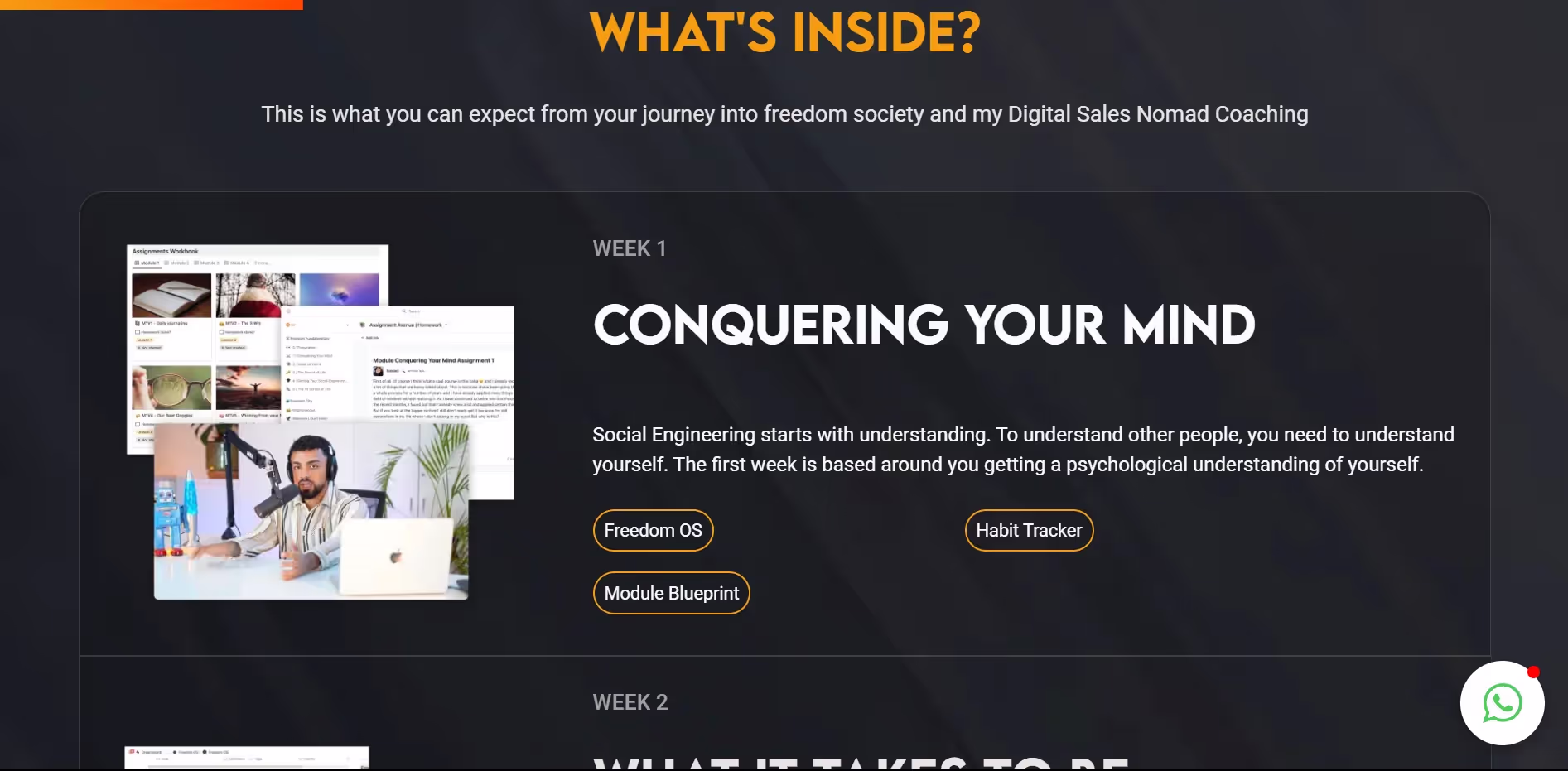 Digital Sales Nomads project screenshot 1